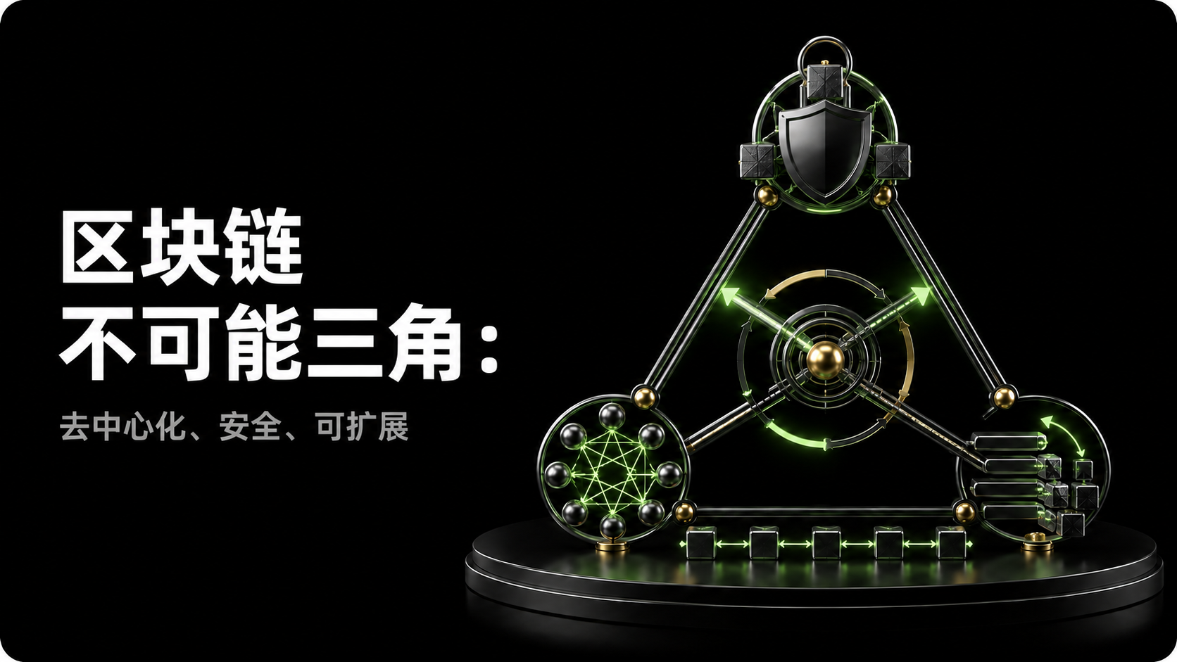區塊鏈不可能三角：去中心化、安全、可擴展