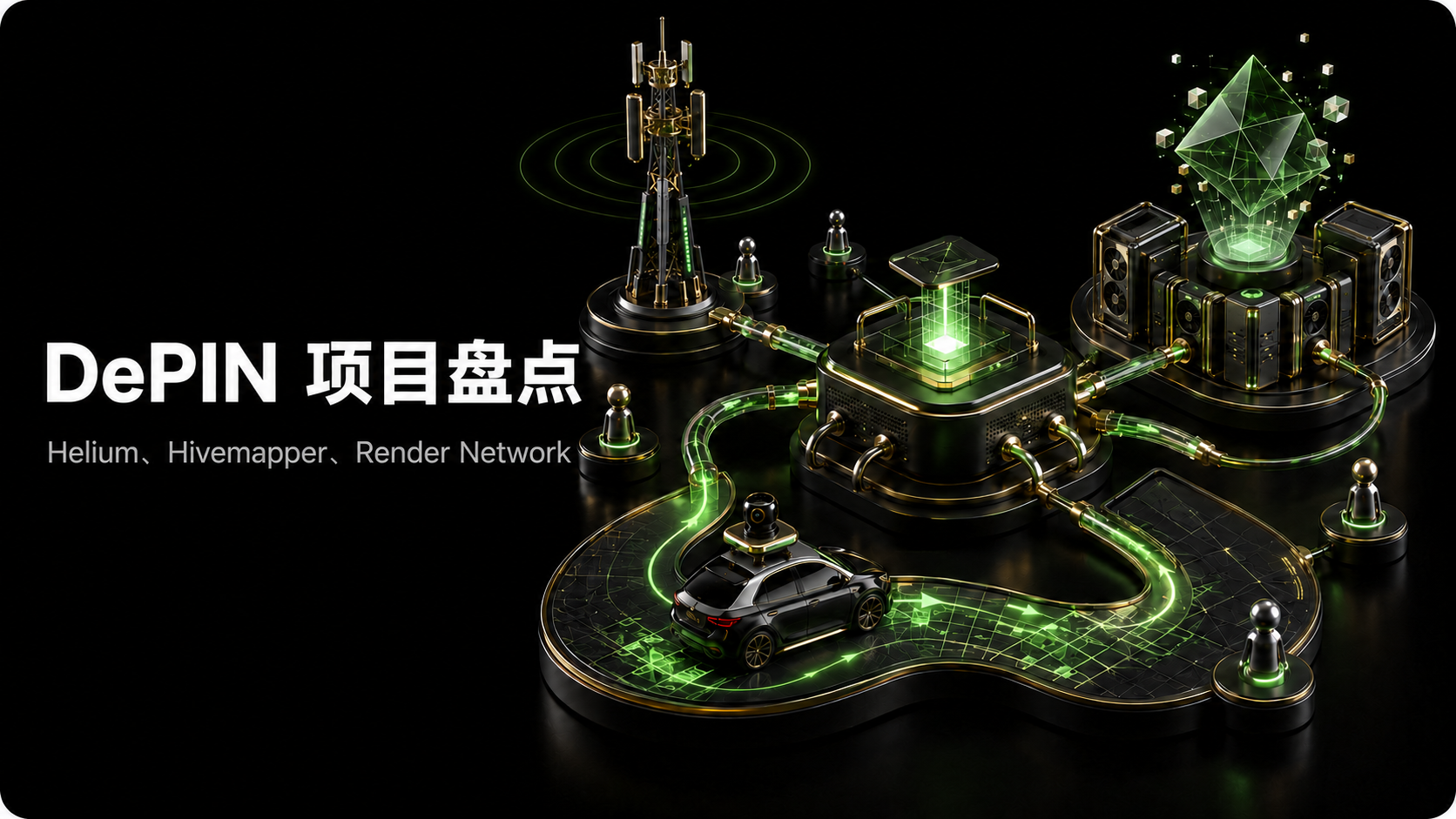 DePIN 项目盘点：Helium、Hivemapper、Render Network