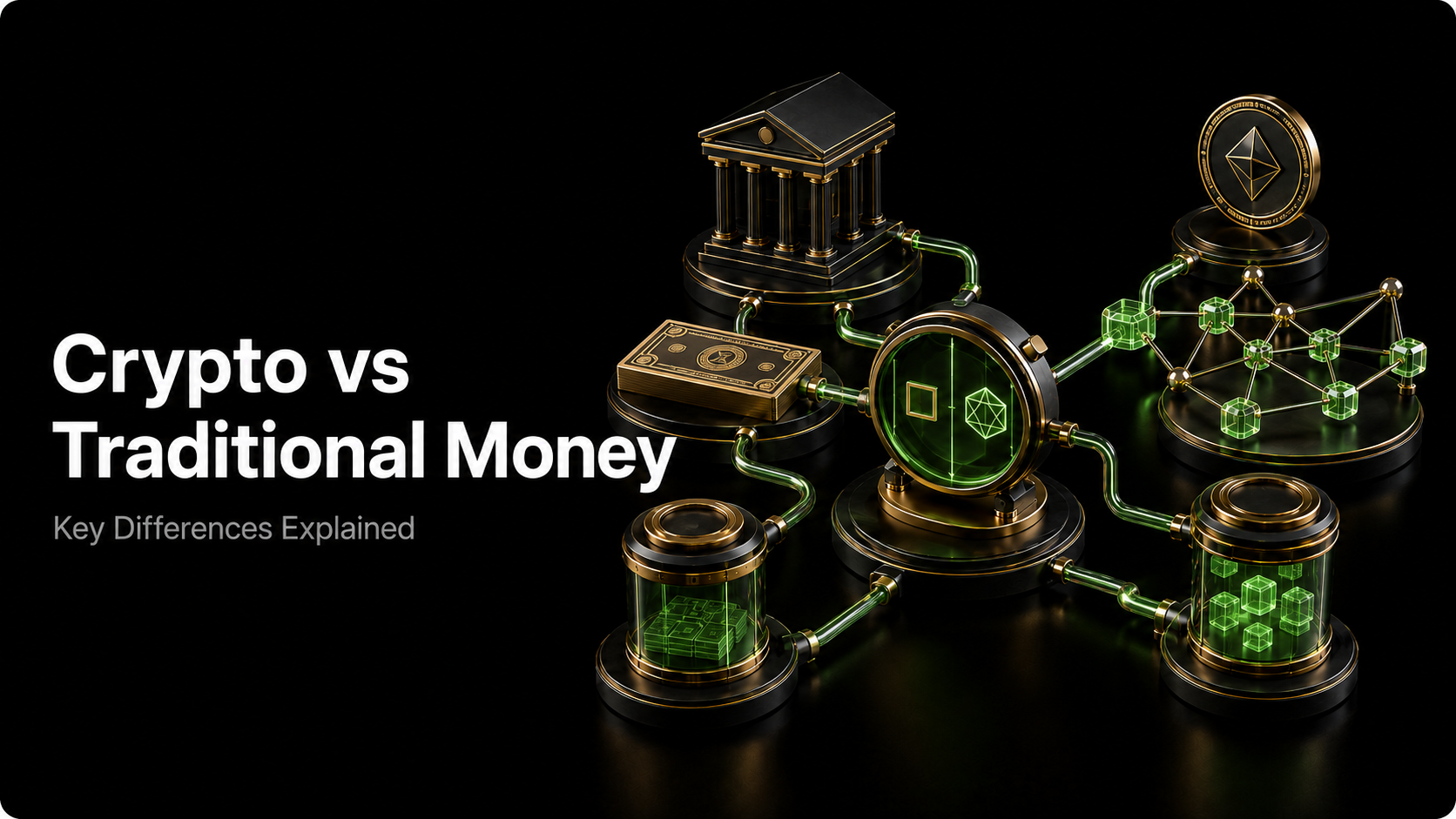 What Is the Difference Between Cryptocurrency and Traditional Money?