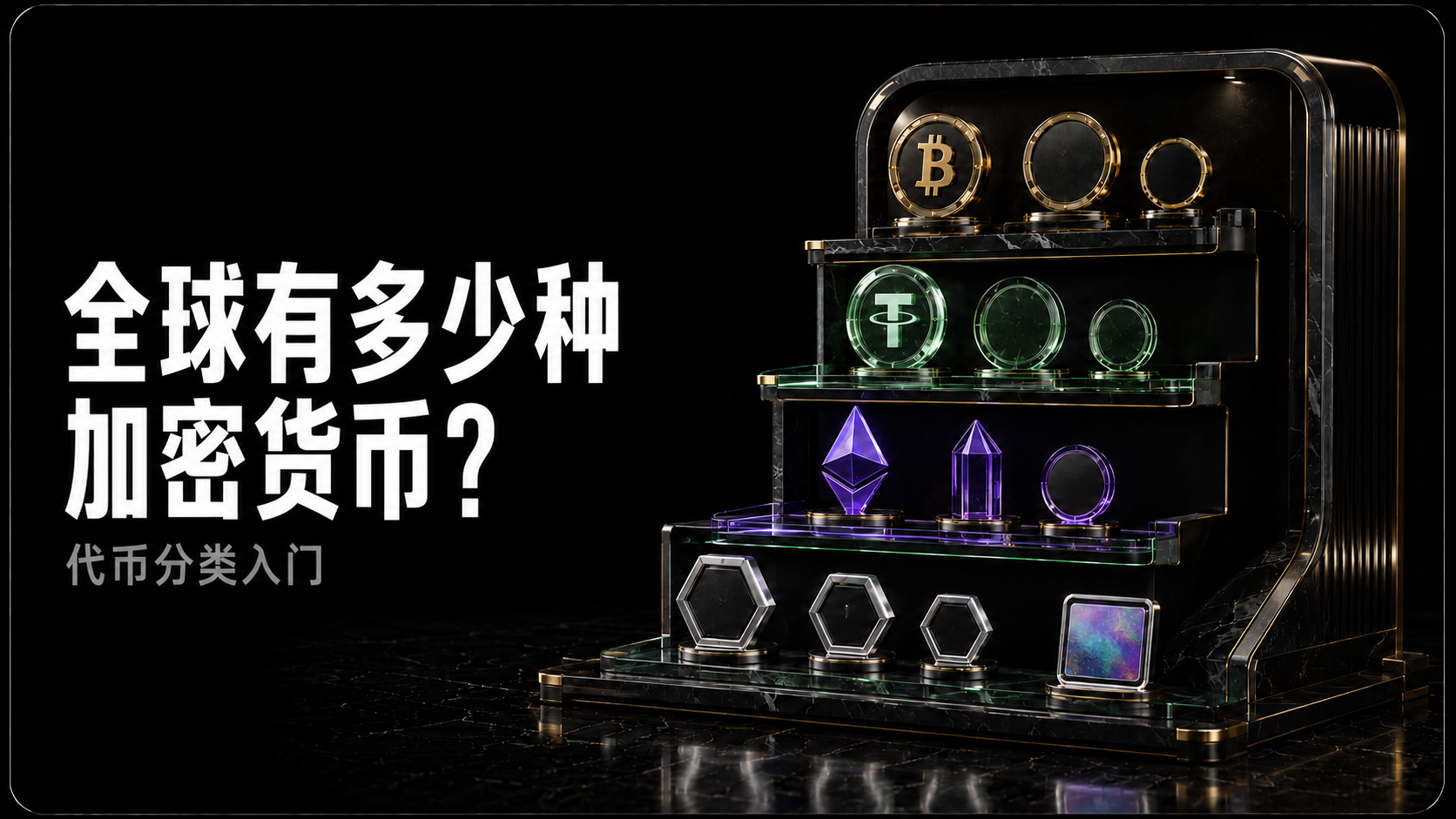 全球有多少种加密货币？代币分类入门