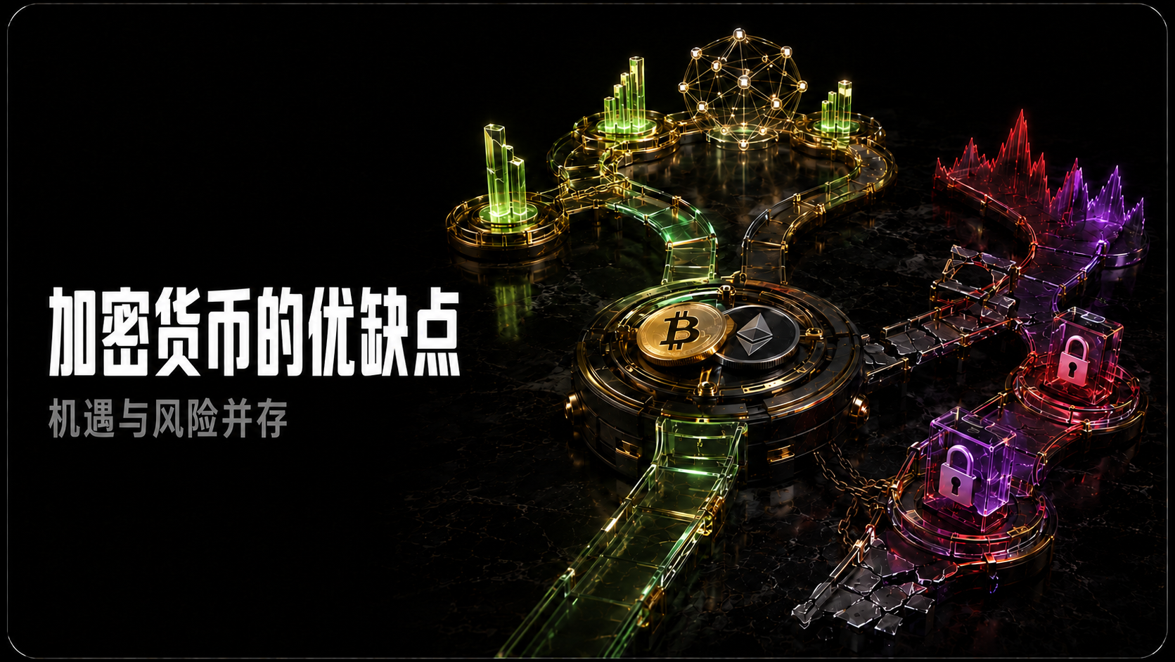加密货币的优缺点：机遇与风险并存