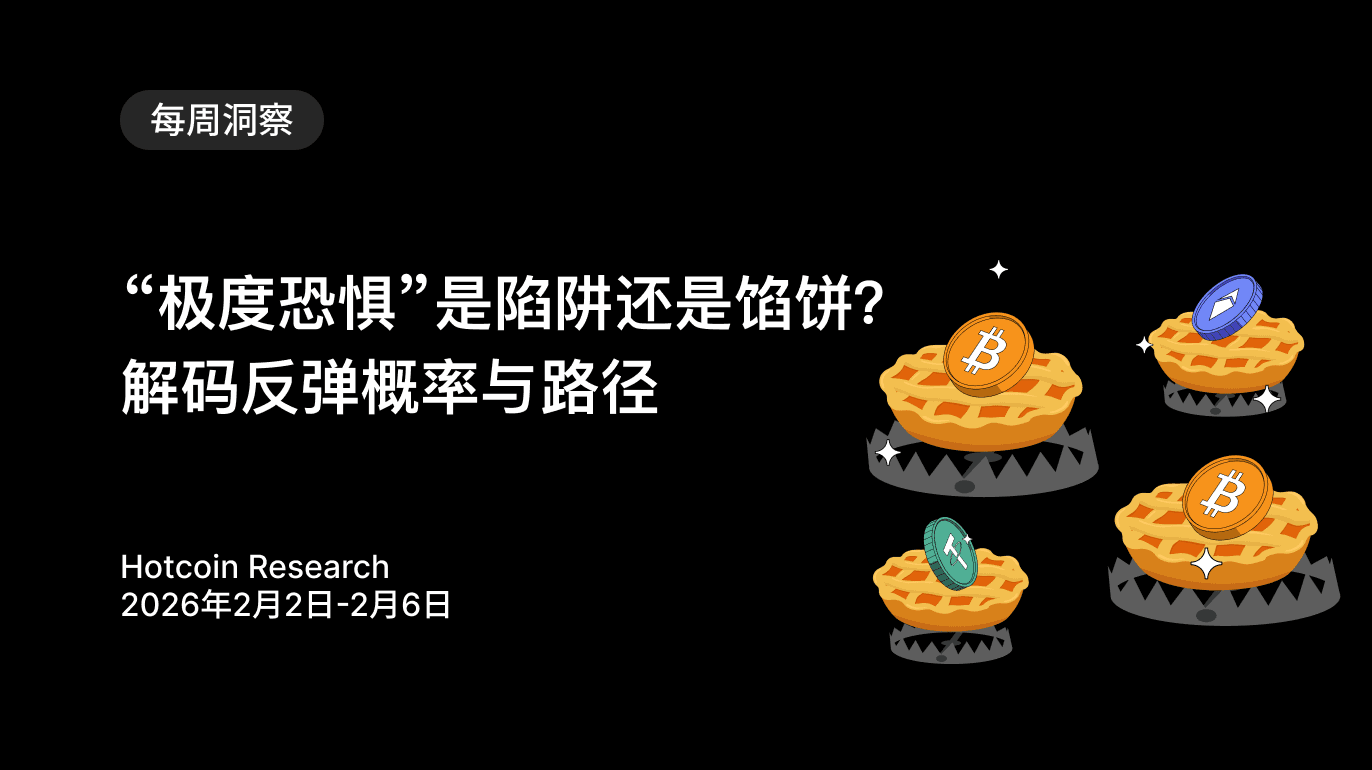 “极度恐惧”是陷阱还是馅饼?解码反弹概率与路径 Hotcoin Research | 2026年2月2日-2月6日